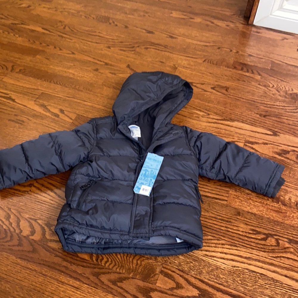 4t brand new jacket navy puffer
